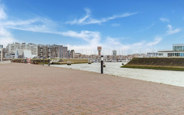 Seafront apartment in Blankenberge with balcony