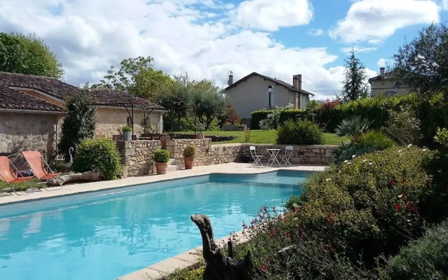 Apartment With 2 Bedrooms in Castéra-lectourois, With Pool Access, Enc