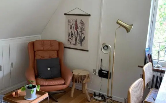 Selvbetjent lejlighed i centrum ved åen
