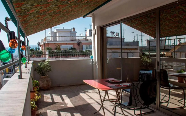 5th floor apartment with balcony