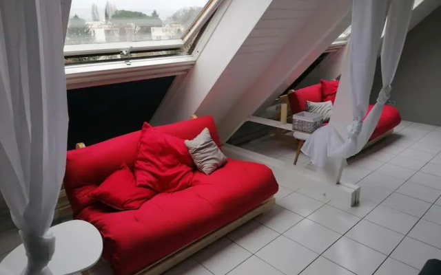 Superbe Loft 90m² Proche Parc Expo Nantes (6p)