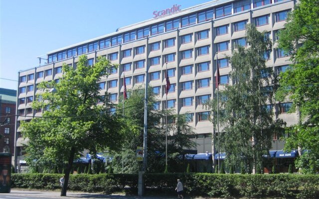 Отель Scandic Park вид на фасад