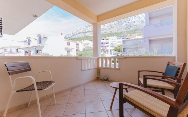 Apartment Mari - sea view apartments: A1 Borna Nemira, Riviera Omis