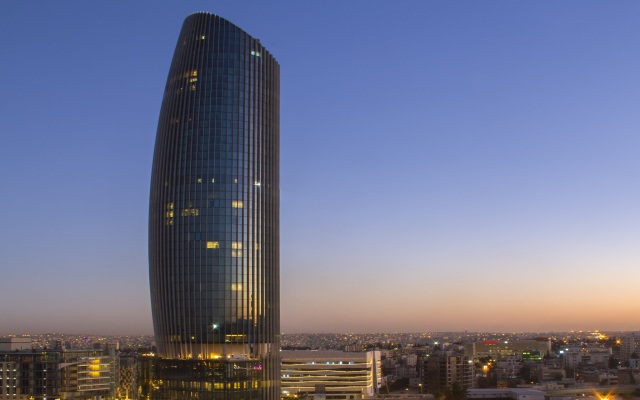 Отель Amman Rotana Иордания, Амман - 1 отзыв об отеле, цены и фото номеров - забронировать отель Amman Rotana онлайн вид на фасад