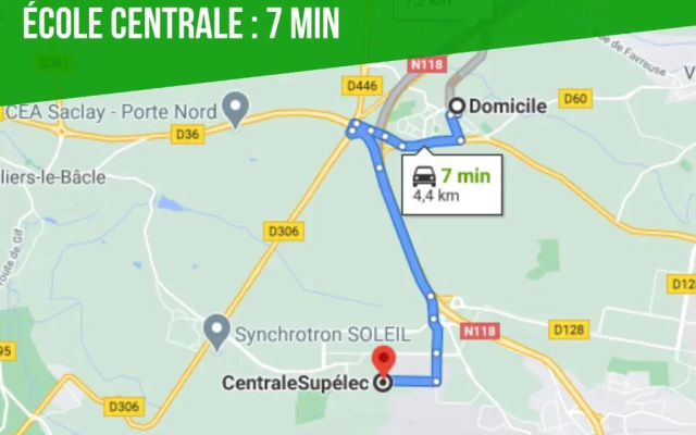 Saclay - Green and premium flat close Paris - WIFI & NETFLIX