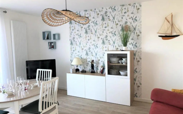 Le Galion, Appartement accueillant, bourg de Plouharnel