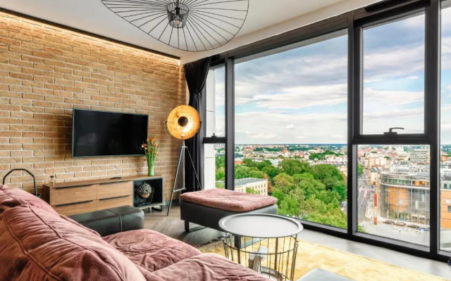 UNIA SUITES - Apartament z basenem i widokiem na centrum Lublina