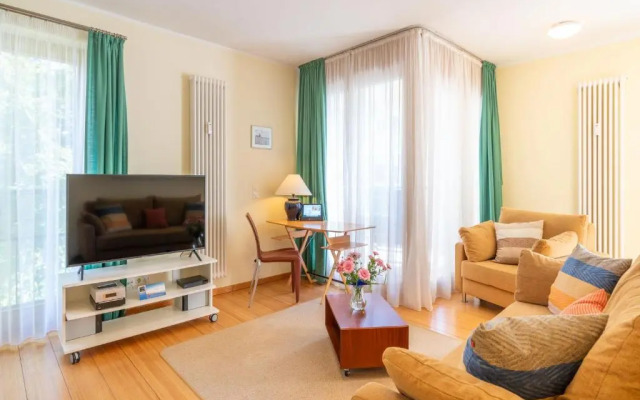 Kaiservillen Heringsdorf - Appartement mit 1 Schlafzimmer und Balkon D122