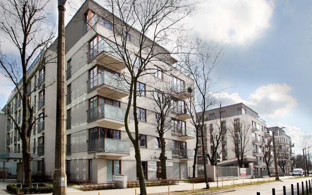Отель Elite Apartments Maraton Gardens Польша, Познань - отзывы, цены и фото номеров - забронировать отель Elite Apartments Maraton Gardens онлайн вид на фасад