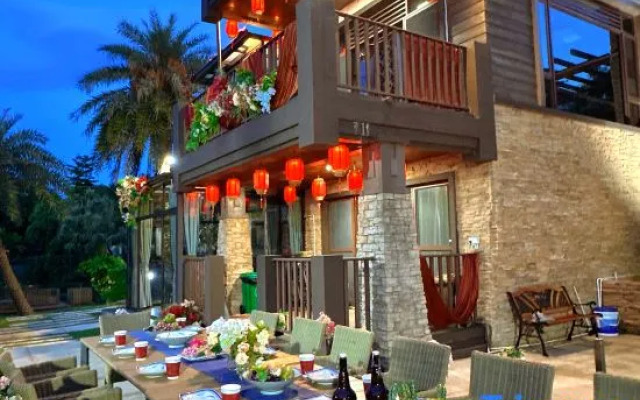 Island lakeside villas throughout the territory