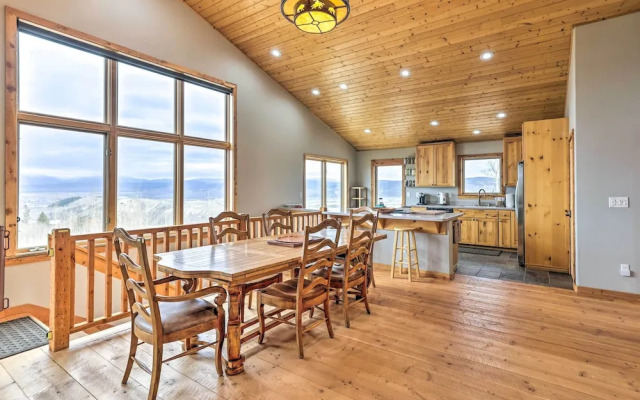 Secluded Granby Mtn Cabin: 75 Acres & Views