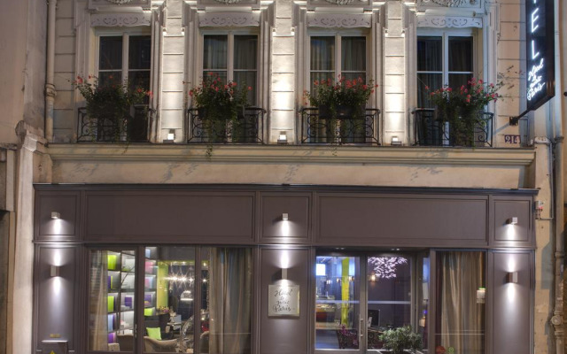 Hotel Le Petit Paris Париж вид на фасад