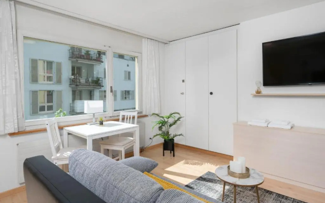 City Studio in Interlaken mit Parkplatz