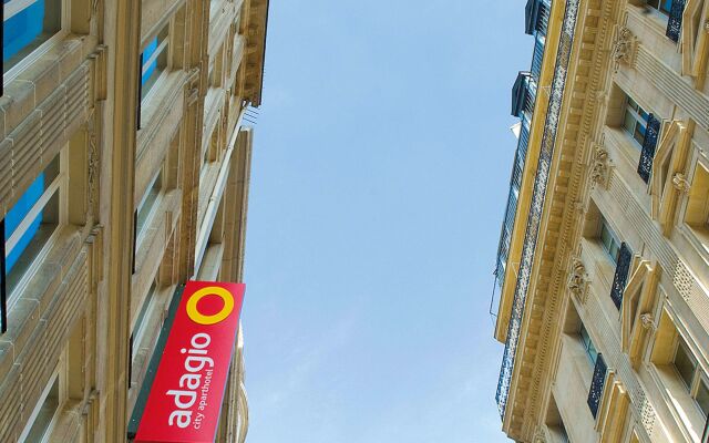 Отель Aparthotel Adagio Paris Opéra вид на фасад