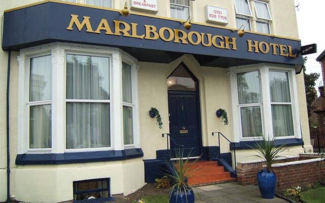 Отель Marlborough Hotel Великобритания, Ливерпуль - отзывы, цены и фото номеров - забронировать отель Marlborough Hotel онлайн вид на фасад
