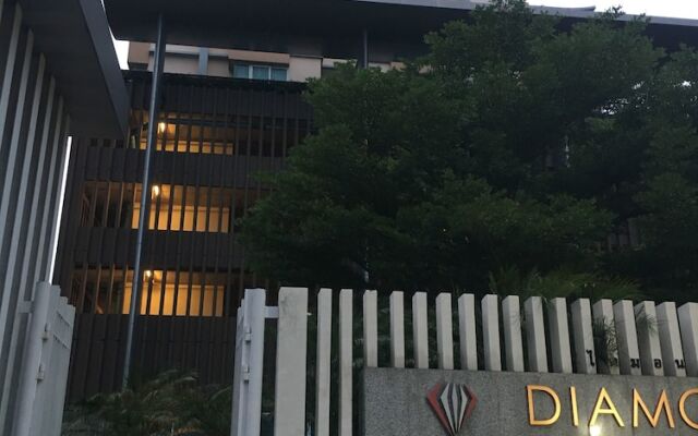 Отель Siam Diamond Resident Бангкок вид на фасад