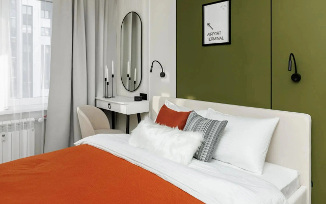Apartments on the territory of Gusarskaya 6
