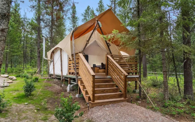 Glacier Under Canvas