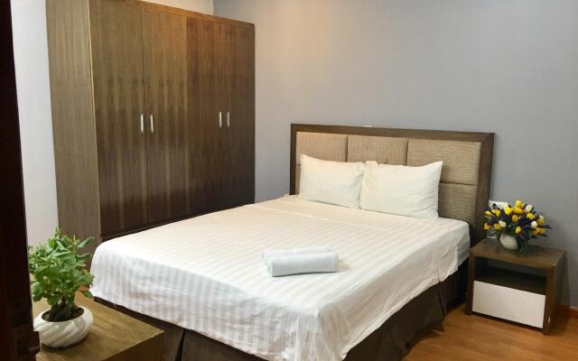 Апартаменты V-HOUSE 1 Serviced Apartment вид на фасад
