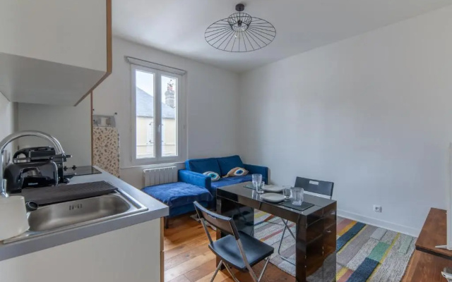 Bel appartement 4p - Hippodrome - Gare de Deauville