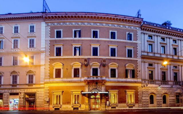 Tiziano Hotel Рим вид на фасад