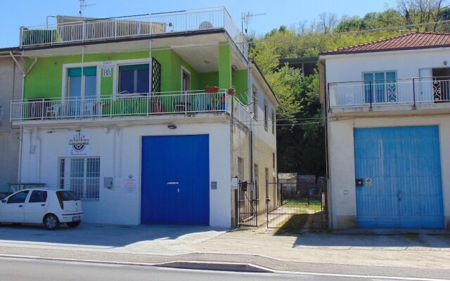 Отель B&B Falcone Ортона вид на фасад