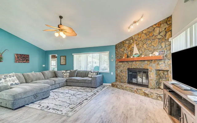 Riverfront Home With Private Dock, Fire Pit!