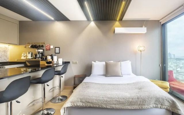 Modern Studio Residence Flat in Kartal