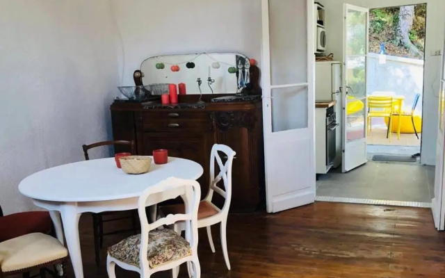 Appt 1 chambre calme clim jardin plage gare proche