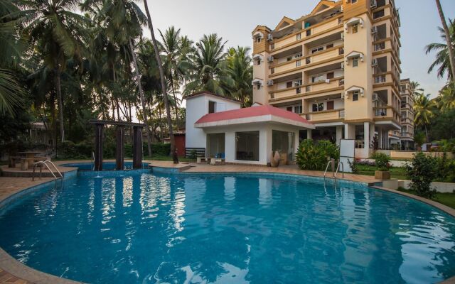 Отель OYO 12953 Home Pool View 2BHK Arpora Гоа вид на фасад
