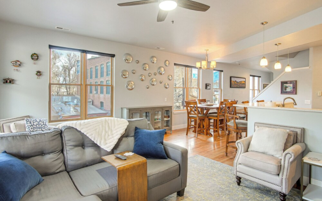 One-of-a-kind Riverside Condo in Downtown Salida