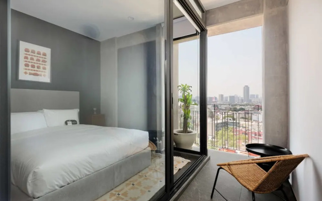 w Nest-style 1BR in Lively Tabacalera