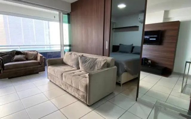 Apartamento Beira Mar 14º andar com 2 Quartos