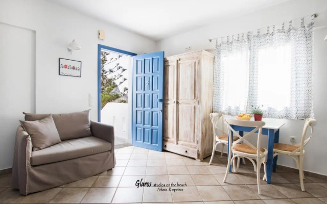 Glaros luxury studio on the Beach