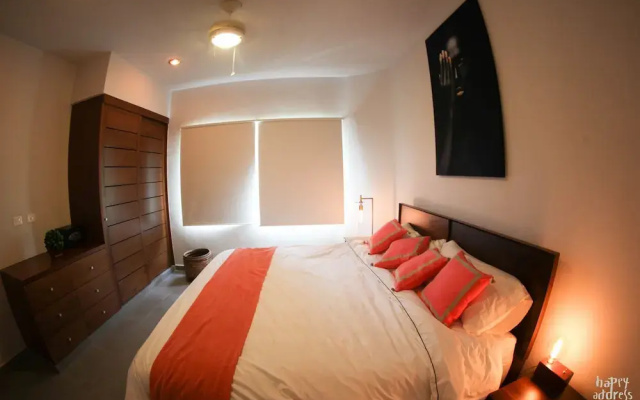 Comfortable Condo with Jacuzzi in Tulum by Happy Address