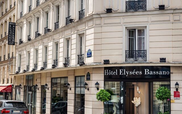 Отель Elysées Bassano Франция, Париж - отзывы, цены и фото номеров - забронировать отель Elysées Bassano онлайн вид на фасад