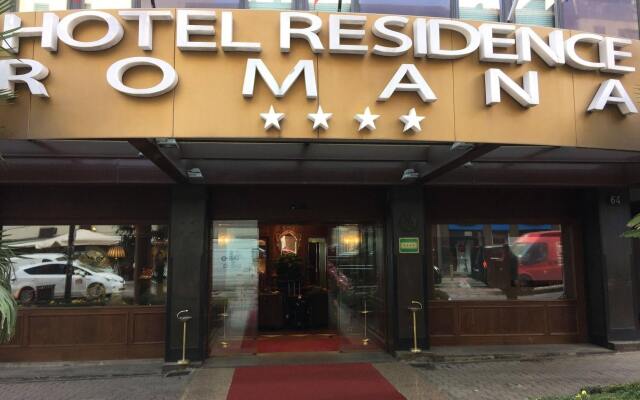 Отель Romana Residence Милан вид на фасад