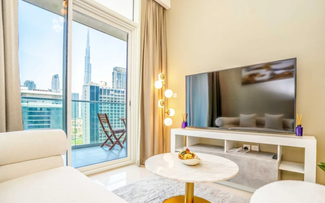 Heart Of Business Bay Burj Khalifa View
