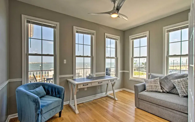 Idyllic Oceanfront Home on Atlantic City Boardwalk