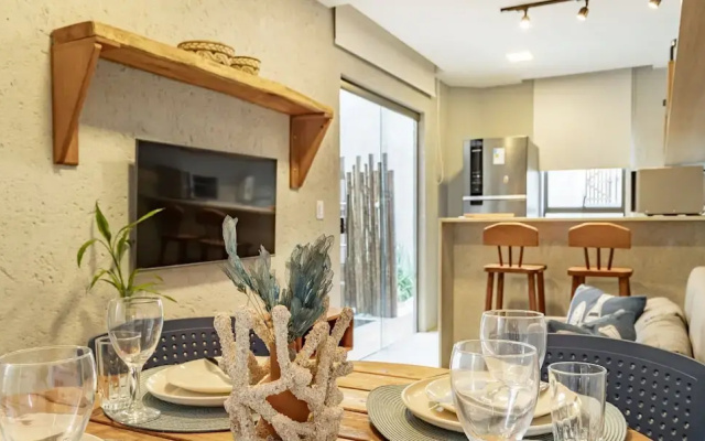 Apt With Pool and Barbecue Vnr005
