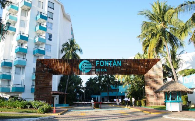 Отель Fontan Ixtapa Beach Resort вид на фасад