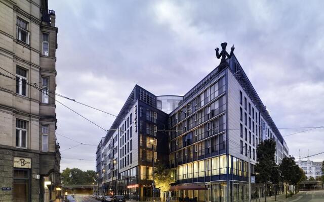 Penck Hotel Dresden вид на фасад