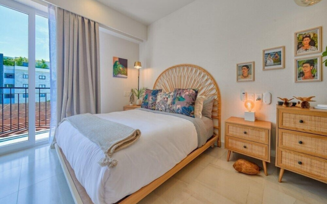 Cozy 1Br Apt - Pool - Gym - 2 Min to the Beach