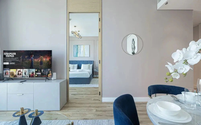 Modern Coastal Luxe  JBR Apartment
