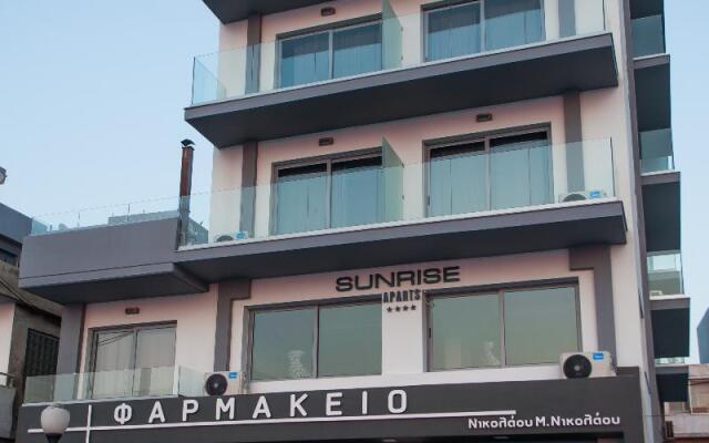 Апартаменты Sunrise Luxury Apartments Rhodes Родос вид на фасад