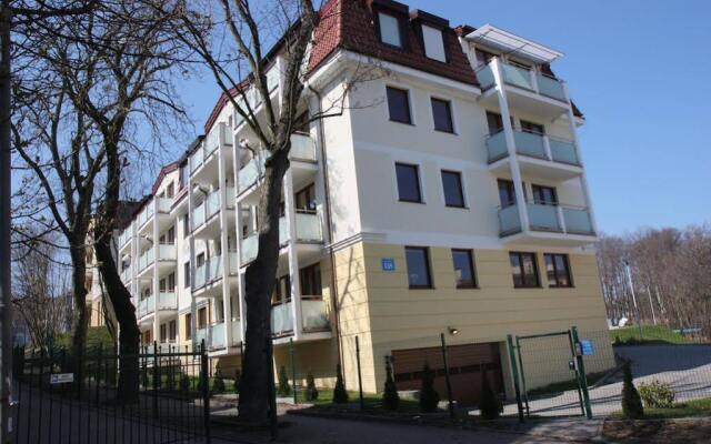Апартаменты Marina Apartments Сопот вид на фасад