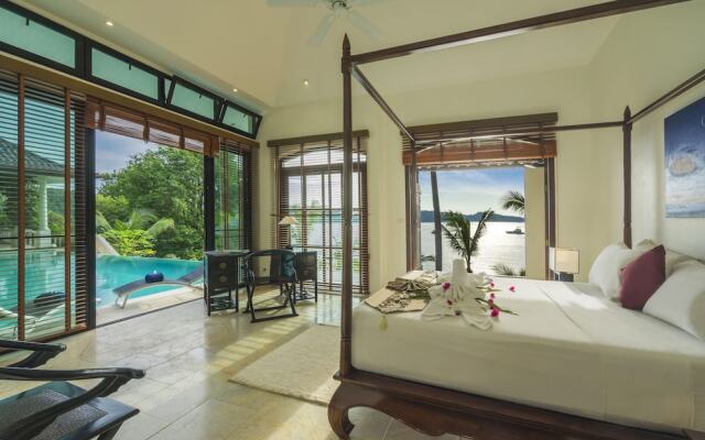 Отель Beach Front Luxury Villa Hai Leng Таиланд, пляж Панва - отзывы, цены и фото номеров - забронировать отель Beach Front Luxury Villa Hai Leng онлайн комната для гостей