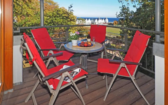 Kaiservillen Heringsdorf - Appartement mit 1 Schlafzimmer und Balkon D232