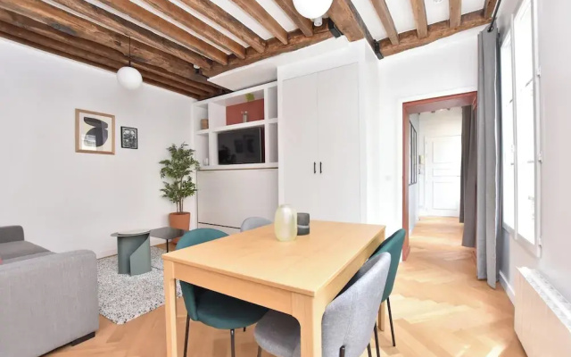 Authentic Apartment - 1br/4p - Marais/republique