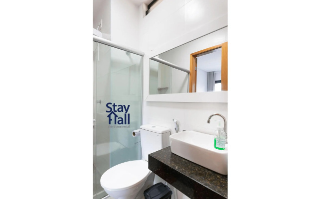 Flat 1 Qts Maracaipe Piscina na Cobertura-SH072M